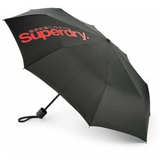 L888-01 BlackwithOrange (Черный с оранжевым) Зонт женский механика Fulton