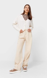 Stradivarius Укороченный Кардиган Multicolor S