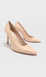 Stradivarius Туфли На Шпильке Бежевый 39