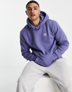 Худи василькового цвета adidas Originals essentials-Голубой