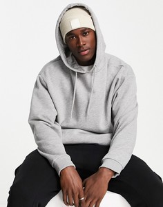 Кремовая шапка-бини с логотипом-трилистником adidas Originals-Белый