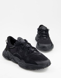 Черные кроссовки adidas Originals Ozweego-Черный цвет