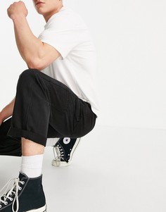 Черные рабочие джинсы Topman-Черный цвет