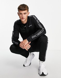 Черный спортивный костюм с тесьмой Jack & Jones Core-Черный цвет