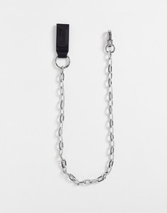 Серебристая цепочка для брюк Bershka-Серебряный