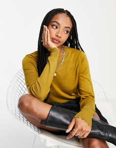 Джемпер медного цвета с круглым вырезом Vero Moda-Медный