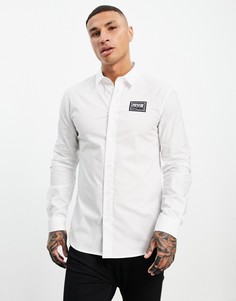 Белая рубашка с длинными рукавами Versace Jeans Couture-Белый