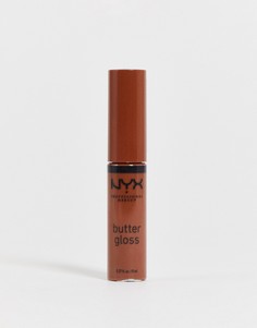 Блеск для губ NYX Professional Makeup – Butter Gloss (Caramelt)-Коричневый цвет