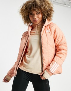 Розовая куртка с капюшоном adidas Outdoor Itavic Primegreen-Розовый цвет
