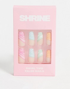 Накладные ногти Shrine (Swirl – завитки)-Multi