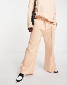 Бежевые oversized-джоггеры с широкими штанинами от комплекта ASOS DESIGN-Светло-бежевый цвет