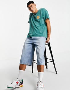 Зеленая oversized-футболка с принтом "California" Topman-Зеленый цвет