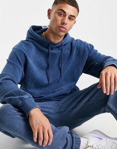 Худи выбеленного голубого цвета от комплекта Topman-Голубой