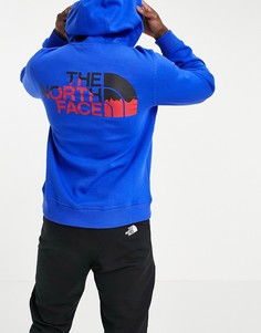 Синий худи The North Face Tech-Черный