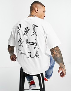 Белая футболка Carhartt WIP Removals-Белый