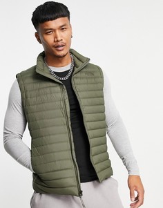 Эластичный пуховый жилет зеленого цвета The North Face-Зеленый цвет