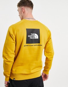 Желтый свитшот с рукавами реглан The North Face