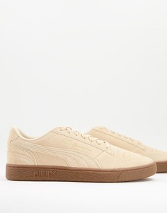 Кремовые низкие кроссовки Puma Ralph Sampson-Белый