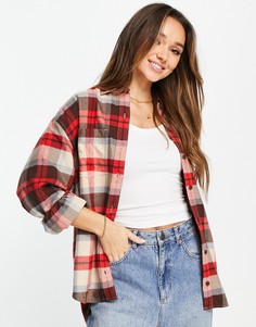 Рубашка в клетку в утилитарном стиле Levis-Красный Levis®