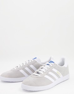 Серые кроссовки adidas Originals gazelle-Серый