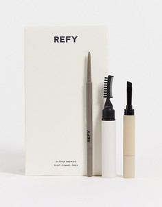 Набор для ухода за бровями Refy (Dark)-Brunette