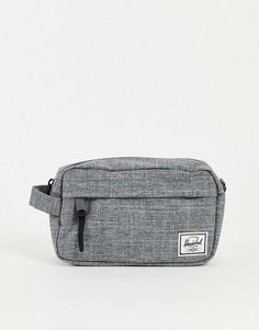 Серый несессер с решетчатой текстурой Herschel Supply Co Chapter