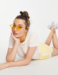 Футболка в полоску Brave Soul Miami-Розовый цвет