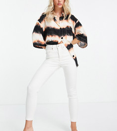 Кремовые джинсы из органического хлопка Topshop Petite Jamie-Белый