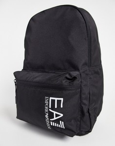 Черный рюкзак с логотипом Armani EA 7 Train Core-Черный цвет EA7