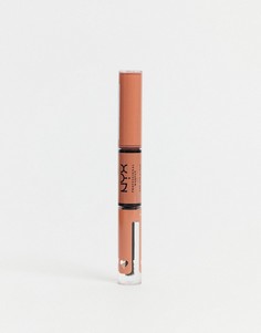Стойкий блеск для губ NYX Professional Makeup Shine Loud - Goal Crusher-Розовый цвет