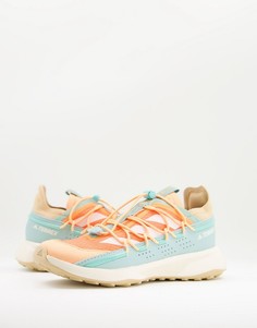 Мятно-оранжевые кроссовки adidas Outdoors Terrex Voyager-Зеленый цвет