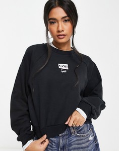 Черный свитшот с круглым вырезом и логотипом Levis-Черный цвет Levis®