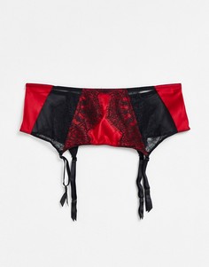 Красный комплект нижнего белья с подвязками Ann Summers Siren