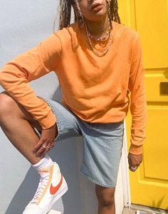 Оранжевый свитшот из органического хлопка ASOS DESIGN Ultimate-Оранжевый цвет
