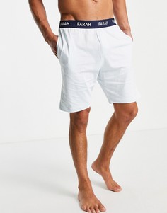 Голубые шорты для дома Farah Sheridan-Голубой
