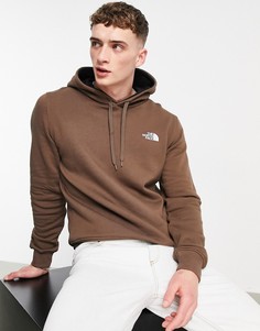 Коричневый худи The North Face Seasonal Drew Peak-Коричневый цвет
