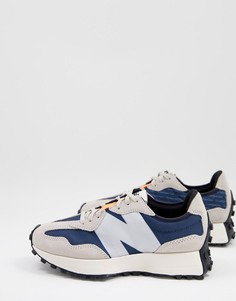 Серые кроссовки New Balance 327-Серый