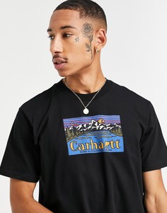 Черная футболка Carhartt WIP Great Outdoors-Черный цвет