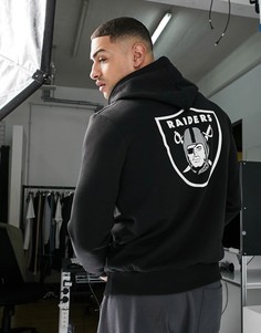 Худи черного цвета с принтом "Las Vegas Raiders" на спине New Era-Черный цвет