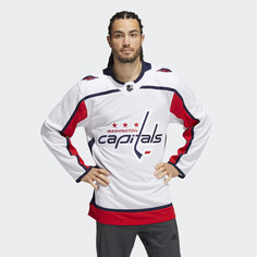 Оригинальный хоккейный свитер Capitals Away adidas Performance