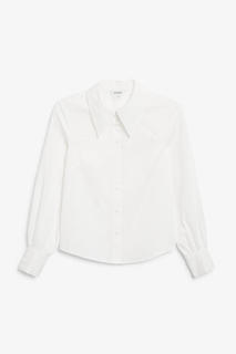 Блуза с акцентным воротником Monki