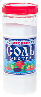Соль Монарх экстра йодированная с солонкой 550 г