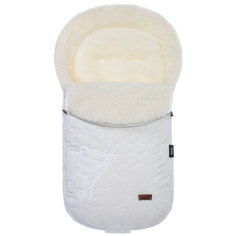 Конверт зимний меховой Nuovita Polare Bianco Bianco, Белый