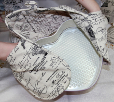 Прихватка двойная Cherir Винтажный Париж