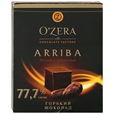 Шоколад в кубиках ARRIBA 77,7%, 90 г Ozera