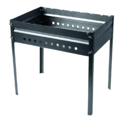 Мангал с ребрами жесткости МНГ-Ж-620 Метиз