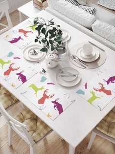 Салфетки сервировочные JoyArty "Разноцветные олени" (32х46 см, 4 шт.)