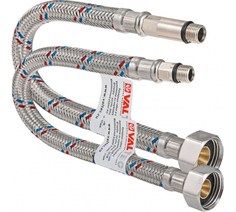Комплект г/п для смесителя М10х18+М10х35 - G1/2" 50см Valtec VTf.005.IS.0410050