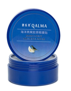 Омолаживающие гидрогелевые патчи с ласточкиным гнездом Qalma Birds Nest Aqua Eye Patch