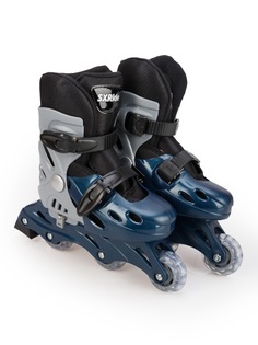 Роликовые коньки SXRIDE раздвижные YXSKT01 синие, р.S (31-34)